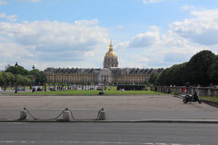 Paris sights, House of the Invalids, square 